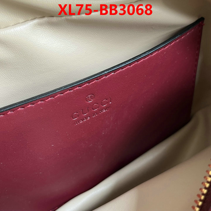 Gucci Bags(4A)-Marmont practical and versatile replica designer ID: BB3068 $: 75USD,