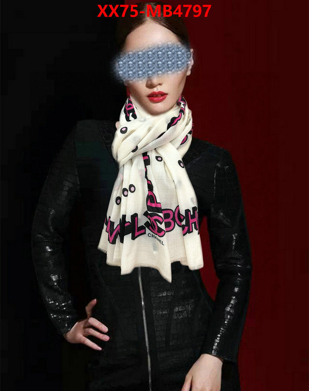Scarf-Chanel replica 1:1 high quality ID: MB4797 $: 75USD