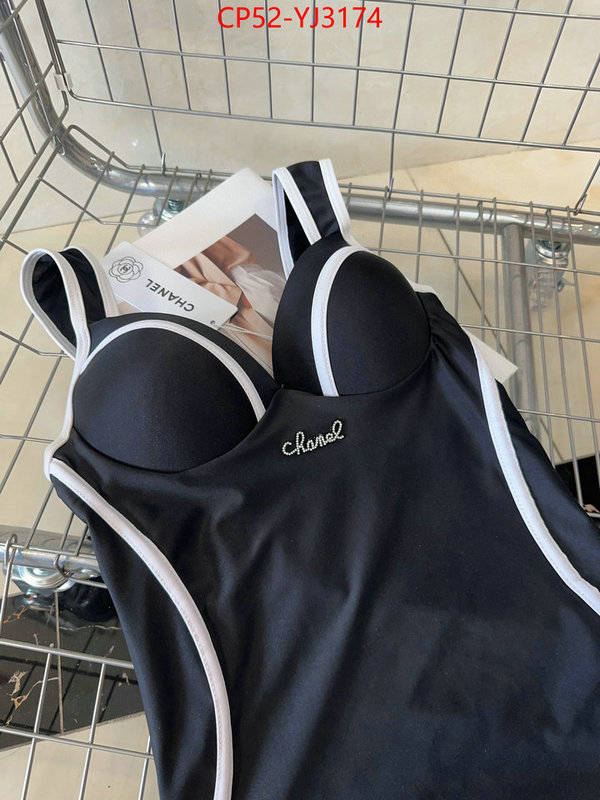 Swimsuit-Chanel luxury cheap ID: YJ3174 $: 52USD