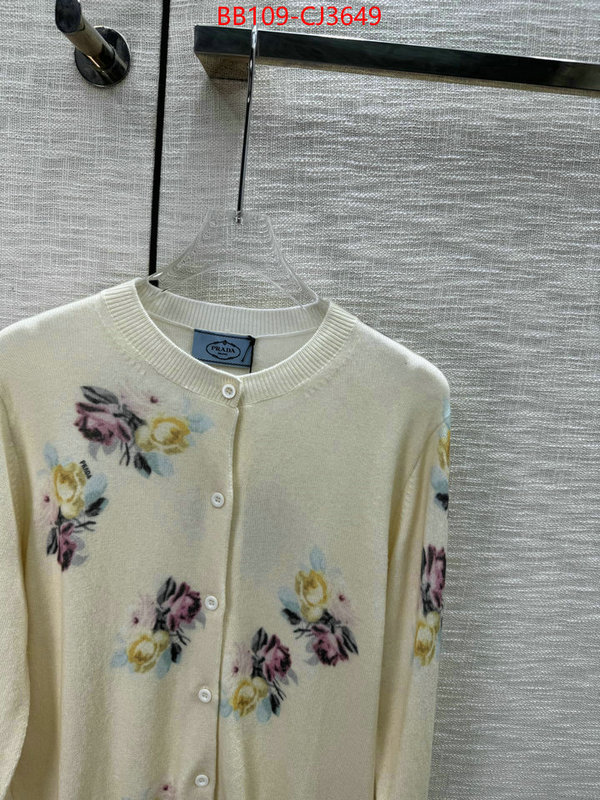 Clothing-Prada high-end designer ID: CJ3649 $: 109USD