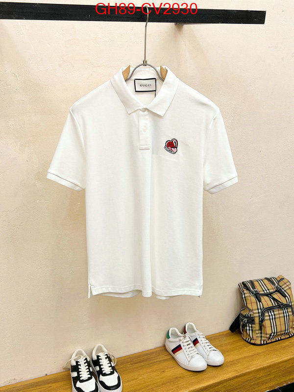 Clothing-Gucci replica 2024 perfect luxury ID: CV2930 $: 89USD