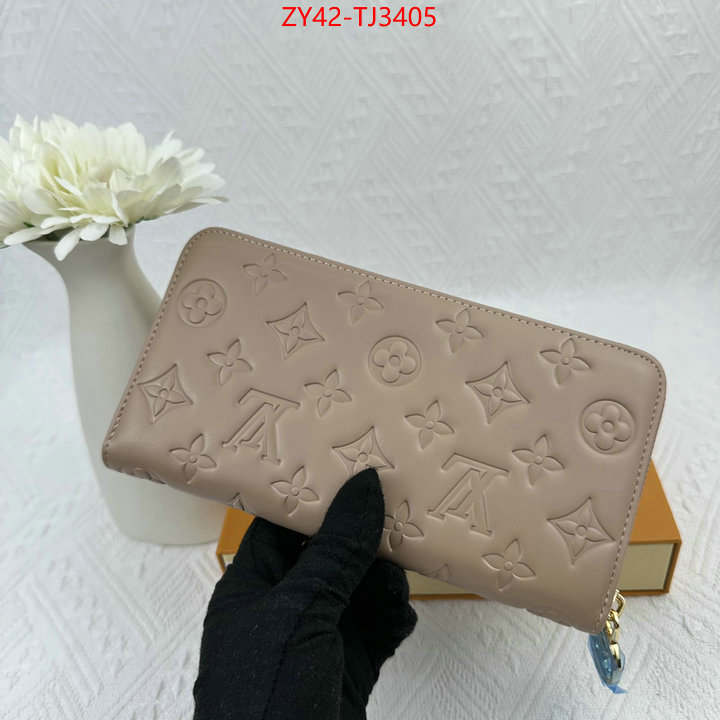 LV Bags(4A)-Wallet replicas buy special ID: TJ3405 $: 42USD,