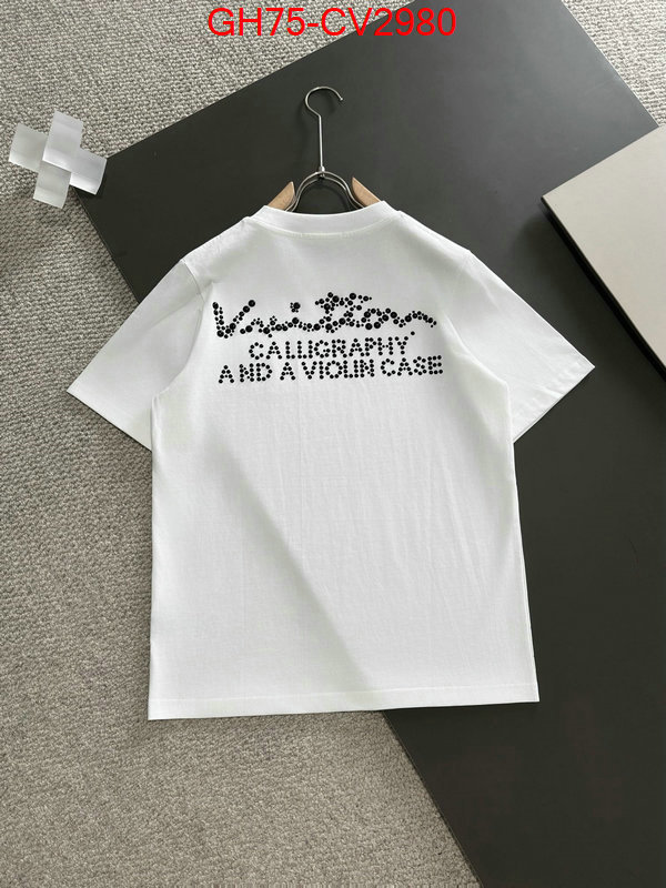 Clothing-LV shop cheap high quality 1:1 replica ID: CV2980 $: 75USD