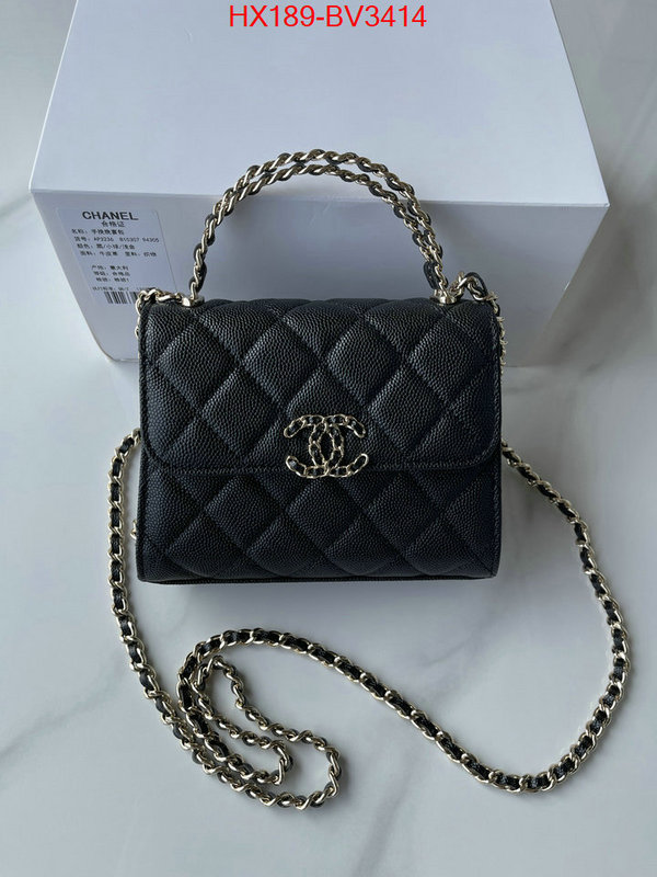 Chanel Bags(TOP)-Crossbody- high-end designer ID: BV3414 $: 189USD,