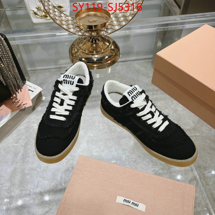 Women Shoes-Miu Miu best wholesale replica ID: SJ5316 $: 119USD