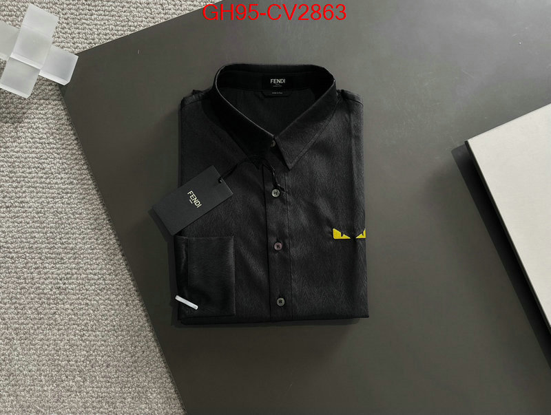 Clothing-Fendi shop designer ID: CV2863 $: 95USD