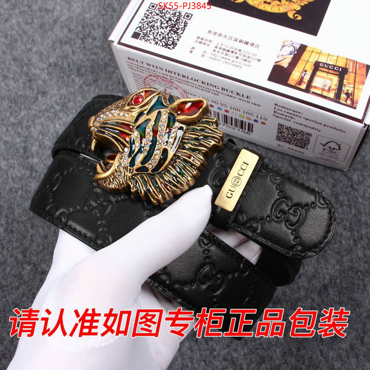 Belts-Gucci best fake ID: PJ3845 $: 55USD