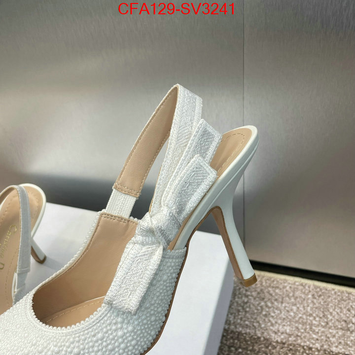 Women Shoes-Dior shop cheap high quality 1:1 replica ID: SV3241 $: 129USD