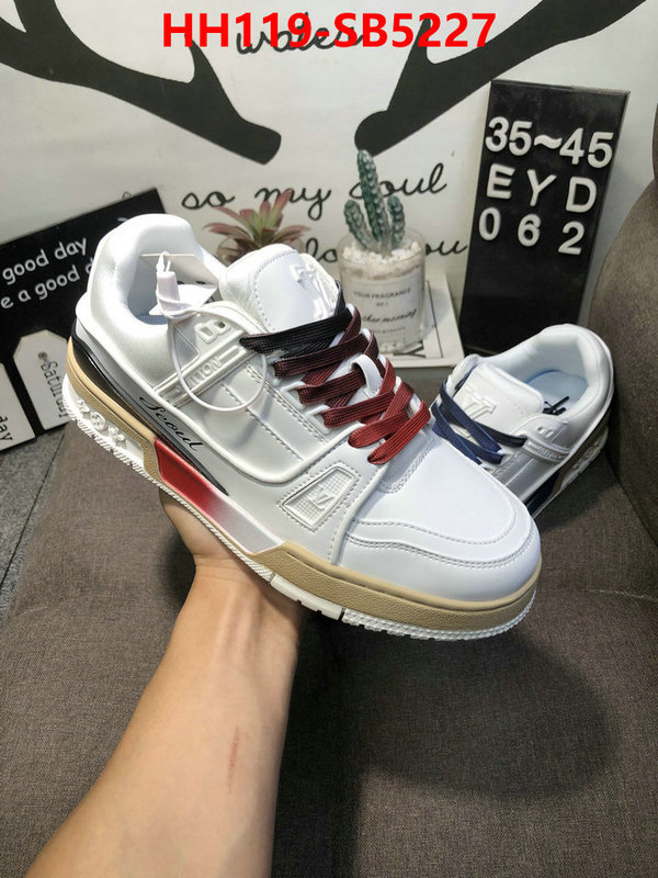 Men Shoes-LV 1:1 replica wholesale ID: SB5227 $: 119USD