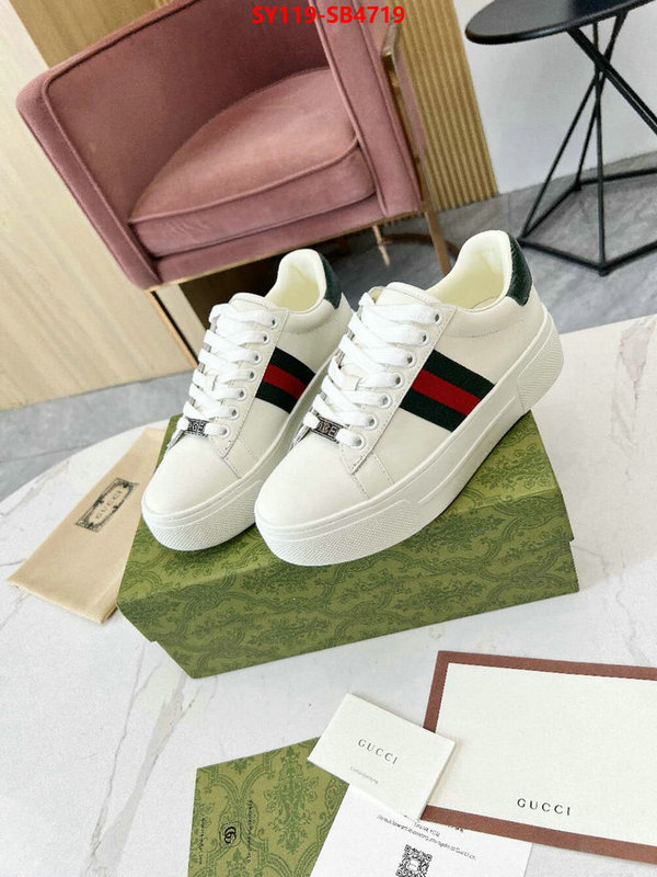 Men Shoes-Gucci 2024 aaaaa replica customize ID: SB4719 $: 119USD
