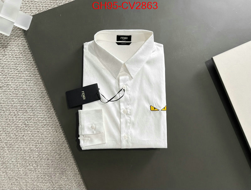 Clothing-Fendi shop designer ID: CV2863 $: 95USD