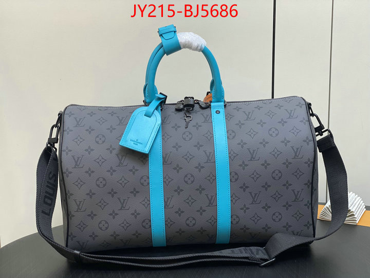 LV Bags(TOP)-Keepall BandouliRe 45-50- where should i buy to receive ID: BJ5686 $: 215USD,