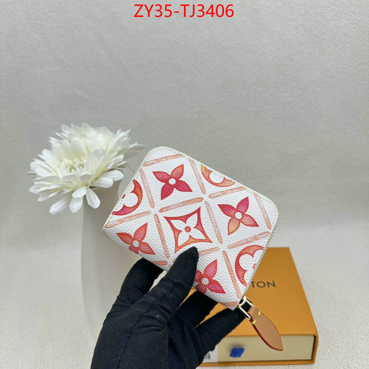 LV Bags(4A)-Wallet best luxury replica ID: TJ3406 $: 35USD,