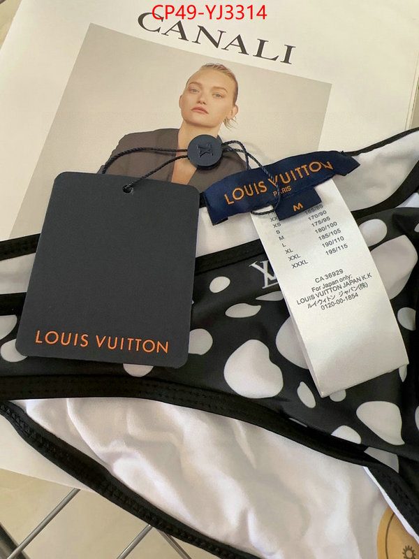 Swimsuit-LV good quality replica ID: YJ3314 $: 49USD