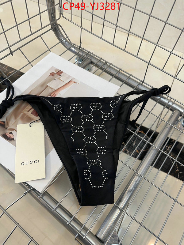 Swimsuit-GUCCI find replica ID: YJ3281 $: 49USD