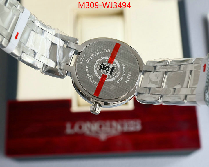 Watch(TOP)-Longines 1:1 clone ID: WJ3494 $: 309USD