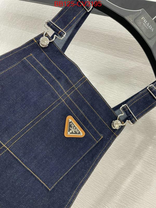 Clothing-Prada wholesale ID: CV3195 $: 125USD