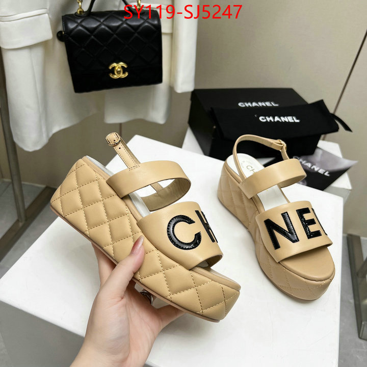 Women Shoes-Chanel what are the best replica ID: SJ5247 $: 119USD