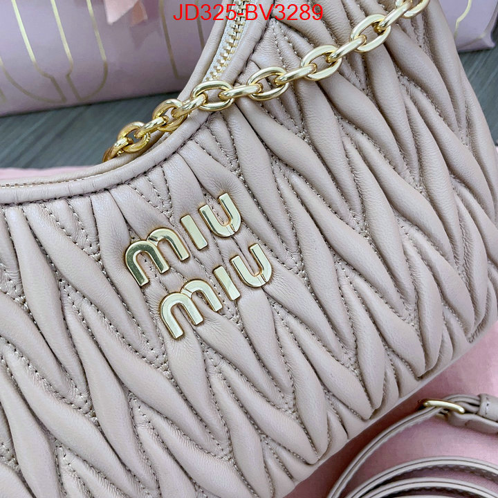 Miu Miu Bags(TOP)-Crossbody- best website for replica ID: BV3289 $: 325USD,