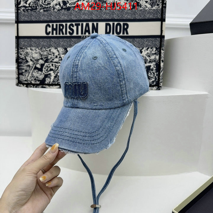 Cap(Hat)-Miu Miu aaaaa+ class replica ID: HJ5411 $: 29USD