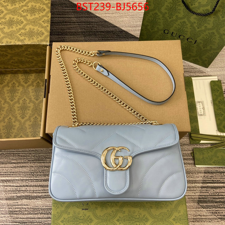 Gucci Bags(TOP)-Marmont luxury ID: BJ5656 $: 239USD,