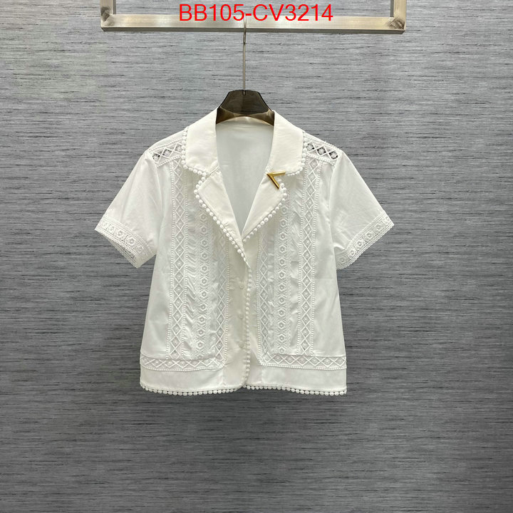 Clothing-Valentino top grade ID: CV3214 $: 105USD
