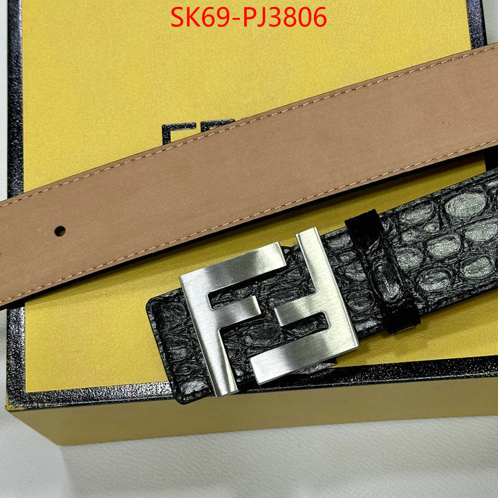 Belts-Fendi best quality designer ID: PJ3806 $: 69USD