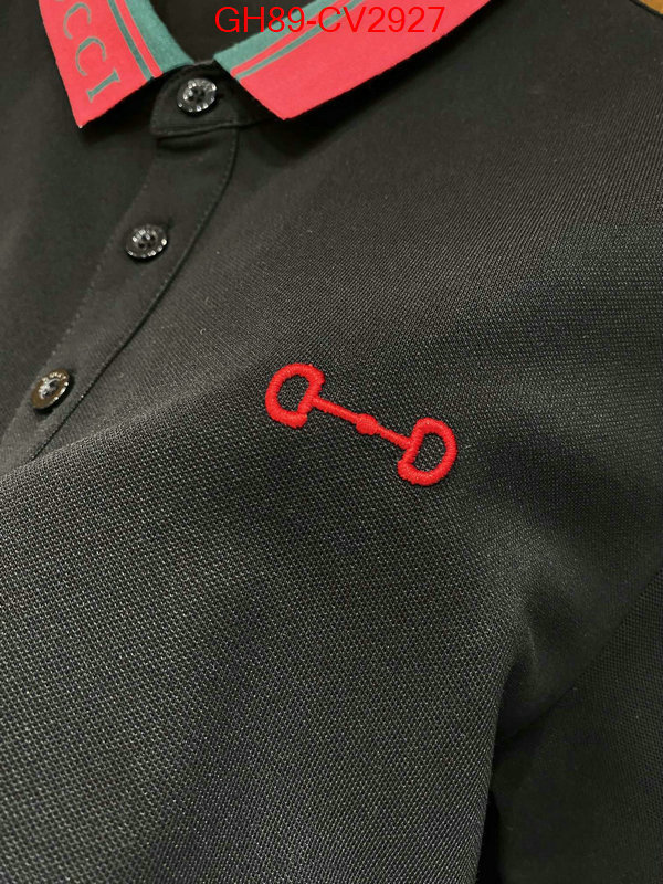Clothing-Gucci replica designer ID: CV2927 $: 89USD