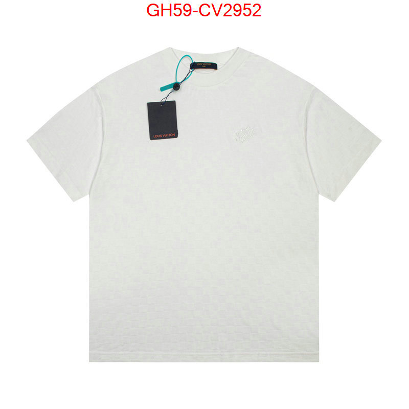 Clothing-LV top brands like ID: CV2952 $: 59USD