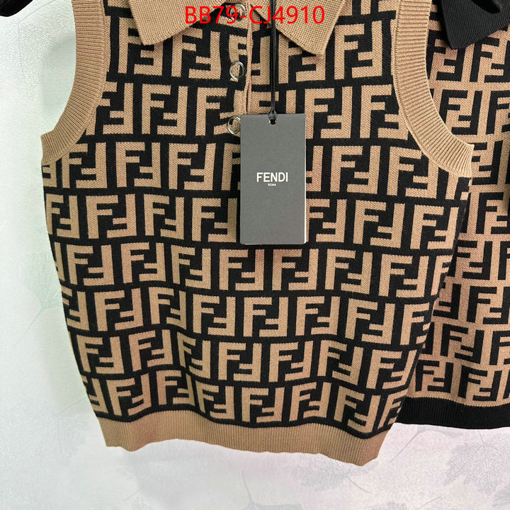 Clothing-Fendi fake aaaaa ID: CJ4910 $: 79USD