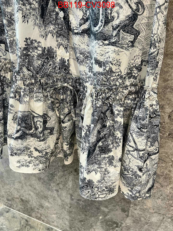 Clothing-Dior buy cheap replica ID: CV3098 $: 119USD
