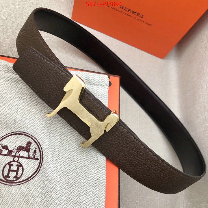 Belts-Hermes top quality fake ID: PJ3894 $: 72USD