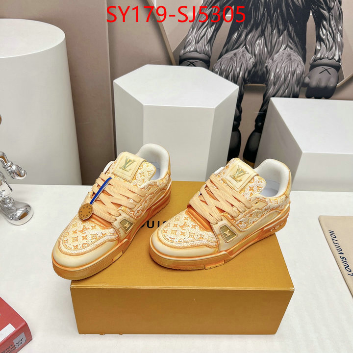 Men Shoes-LV where quality designer replica ID: SJ5305 $: 179USD