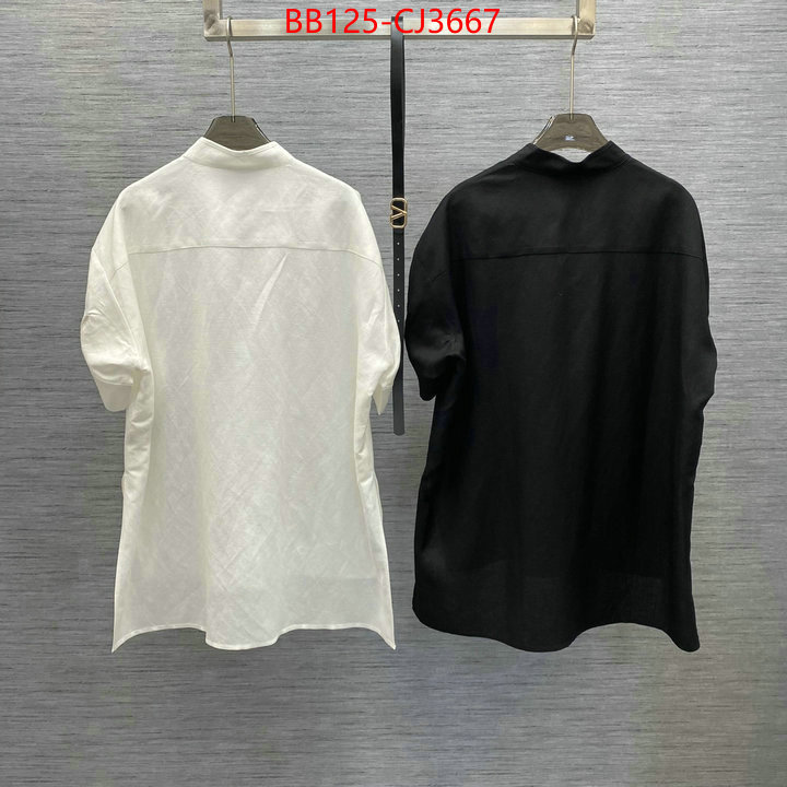 Clothing-Valentino the quality replica ID: CJ3667 $: 125USD
