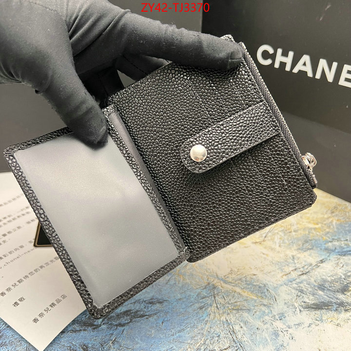 Chanel Bags(4A)-Wallet- where should i buy replica ID: TJ3370 $: 42USD,