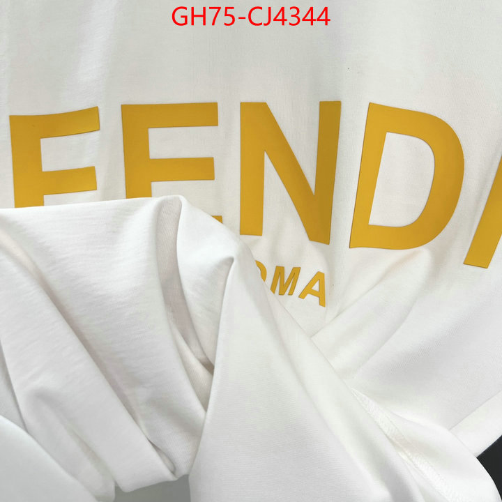 Clothing-Fendi sellers online ID: CJ4344 $: 75USD