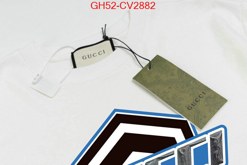 Clothing-Gucci where should i buy to receive ID: CV2882 $: 52USD