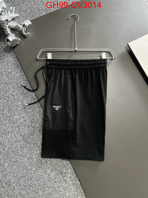 Clothing-Prada designer wholesale replica ID: CV3014 $: 99USD