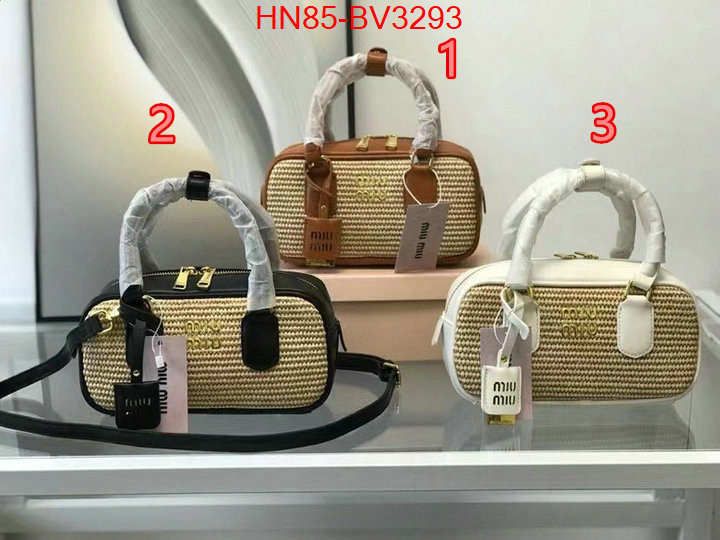 Miu Miu Bags(4A)-Handbag- replica every designer ID: BV3293 $: 85USD,