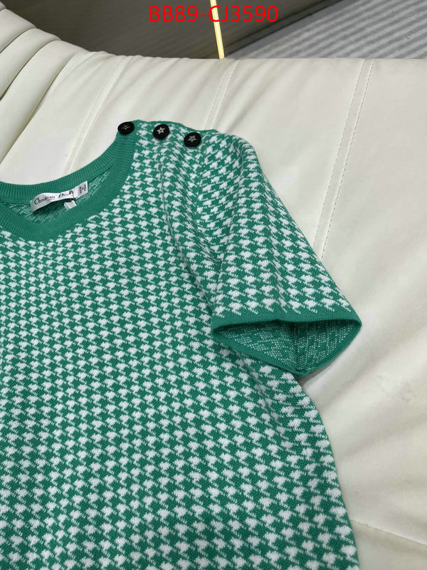 Clothing-Dior where to buy replicas ID: CJ3590 $: 89USD