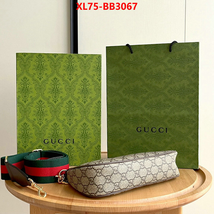 Gucci Bags(4A)-Crossbody- best like ID: BB3067 $: 75USD,