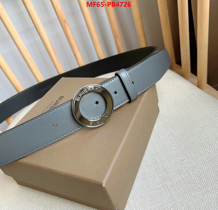 Belts-Burberry replicas ID: PB4726 $: 65USD