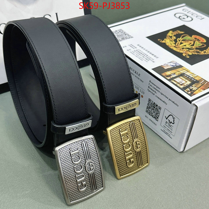 Belts-Gucci where to buy replicas ID: PJ3853 $: 59USD