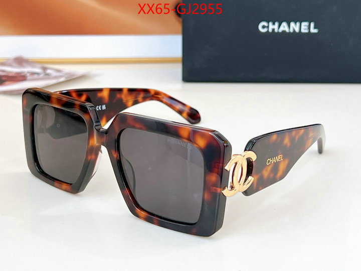 Glasses-Chanel best website for replica ID: GJ2955 $: 65USD
