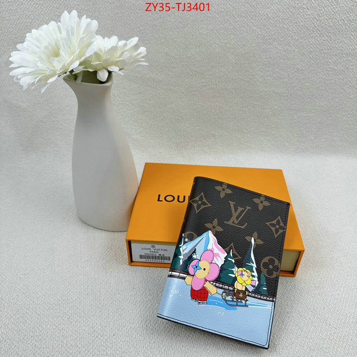 LV Bags(4A)-Wallet 1:1 clone ID: TJ3401 $: 35USD,