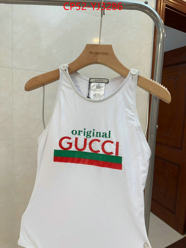 Swimsuit-GUCCI best quality fake ID: YJ3286 $: 52USD