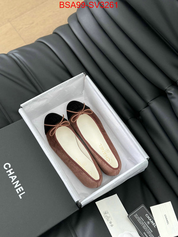 Women Shoes-Chanel copy aaaaa ID: SV3261 $: 99USD