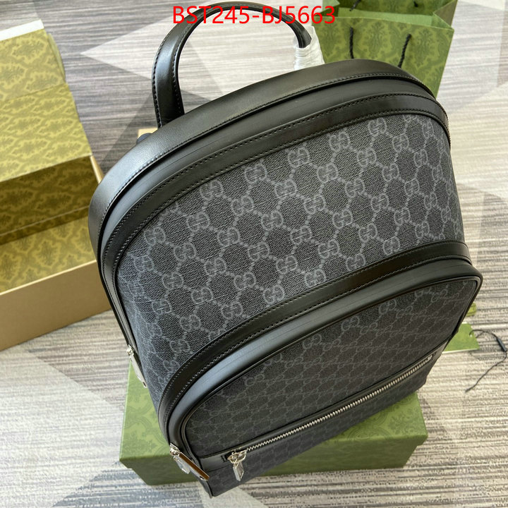 Gucci Bags(TOP)-Backpack- the best quality replica ID: BJ5663 $: 245USD,