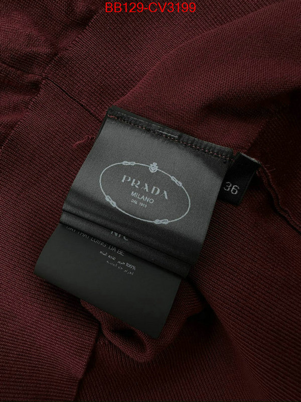 Clothing-Prada where to buy fakes ID: CV3199 $: 129USD
