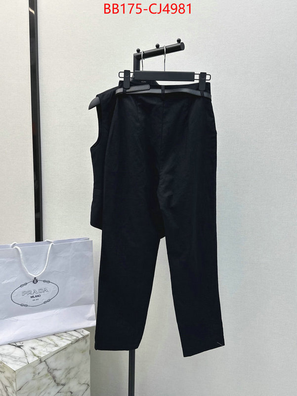 Clothing-Prada fake designer ID: CJ4981 $: 175USD